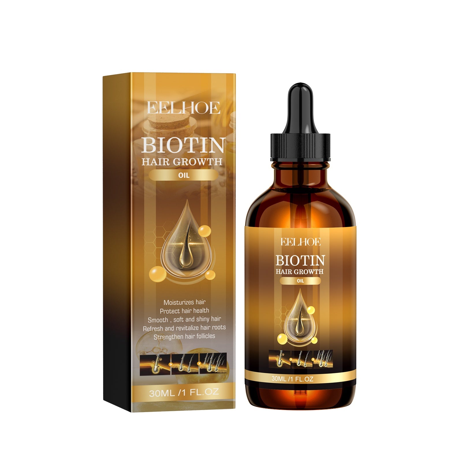 Biotin Hair Growth Oil – EELHOE
